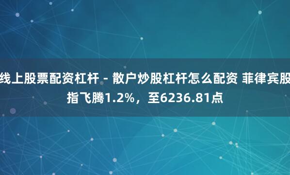 线上股票配资杠杆 - 散户炒股杠杆怎么配资 菲律宾股指飞腾1.2%，至6236.81点